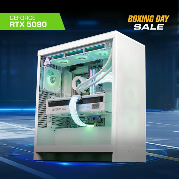 HYPERGATE : LVL 10 PRO R7 9800X3D | RTX 5090 | 64GB RAM