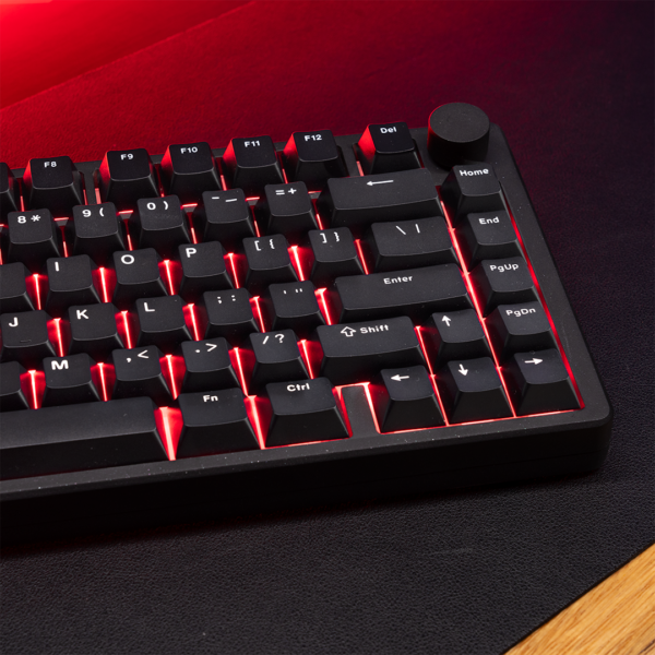 Aftershock ODEN75 Black Edition Wireless Keyboard - Linear Switches (WTY - 1YR)