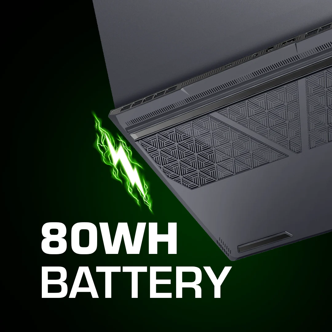 AFTERSHOCK APEX 16R R9 8940HX | RTX 5060 | 32GB RAM - Image 5