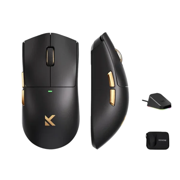 MCHOSE K7 Ultra 8K Lightweight Wireless Gaming Mouse - Black (WTY - 1YR)