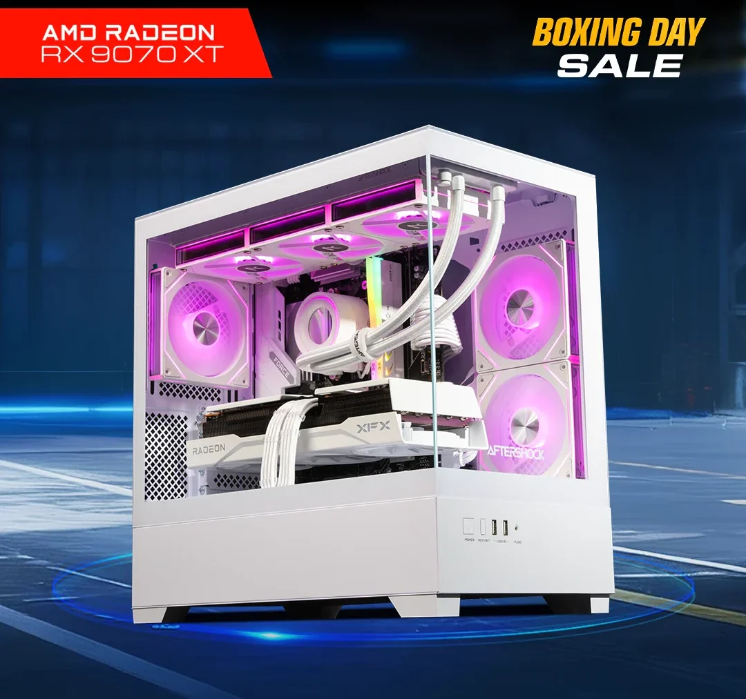 CHAMBER : LVL 8 PRO WHITE R7 7800X3D | RX 9070 XT | 32GB RAM