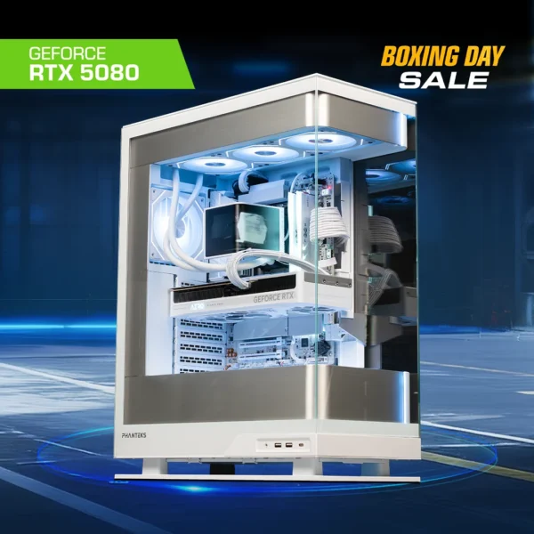 AETHER : LVL 9 ICE PRO R7 9800X3D | RTX 5080 | 64GB RAM