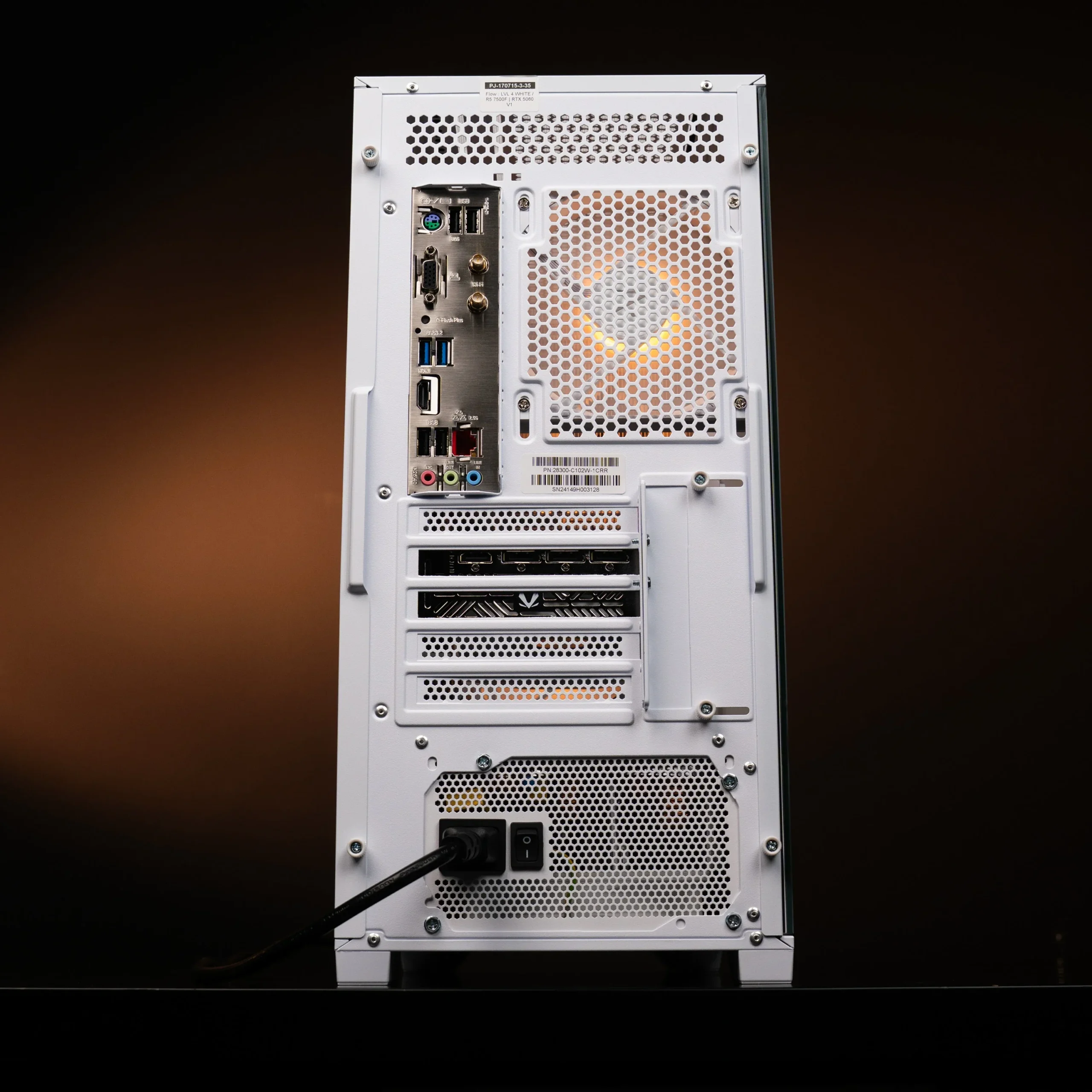 FLOW : LVL 4 WHITE R5 7500F | RTX 5060 | 32GB RAM - Image 3