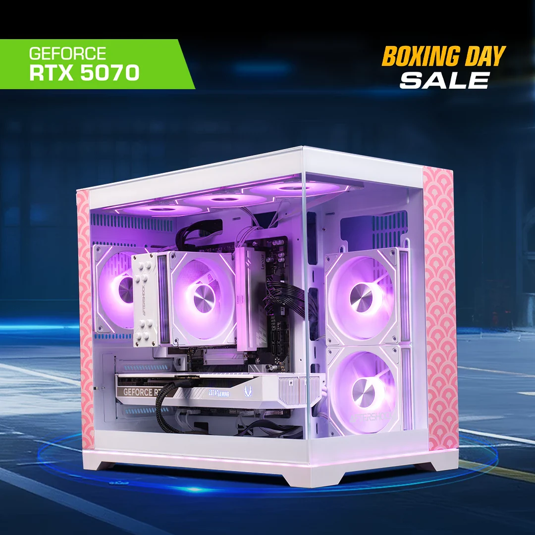 PINK KOI R5 7500F | RTX 5070 | 32GB RAM