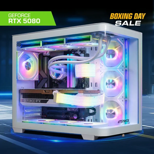 NIMBUS : LVL 9 WHITE R7 7800X3D | RTX 5080 | 32GB RAM