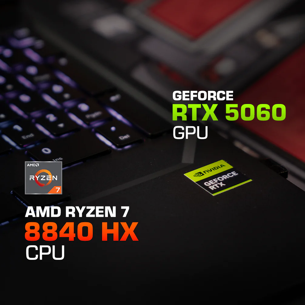 AFTERSHOCK APEX 16R R9 8940HX | RTX 5060 | 32GB RAM - Image 4